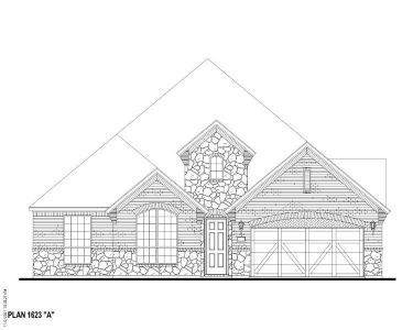 New construction Single-Family house Plan 1623, 15511 Crape Myrtle Road, Frisco, TX 75035 - photo