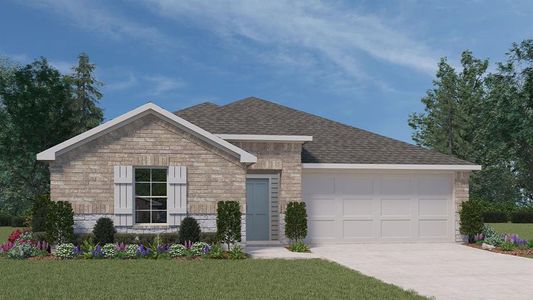 New construction Single-Family house 117 Bruin Paw Dr, Georgetown, TX 78628 Fargo- photo 0