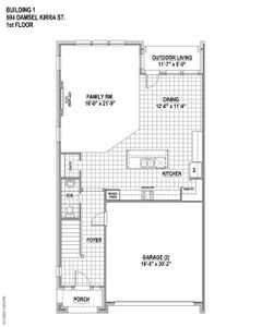 New construction Single-Family house 604 Damsel Kirra Street, Lewisville, TX 75056 Building 1 Unit 1- photo 1 1