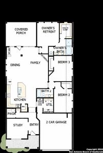 New construction Single-Family house 8230 Chalk Trace, Schertz, TX 78154 The Kepley- photo 1 1