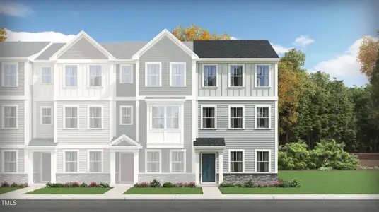 New construction Townhouse house 1912 Rosedale Ridge Avenue, Unit 265, Wake Forest, NC 27587 - photo 0