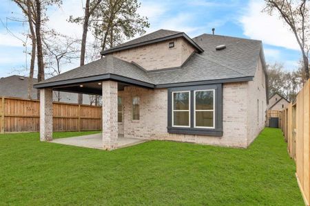 New construction Single-Family house 7451 Cattail Falls Lane, Porter, TX 77365 Everleigh Plan- photo 34 34