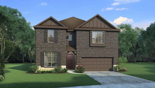 New construction Single-Family house 701 Ranchvale Court, Arlington, TX 76002 Axlewood W- photo 2 2