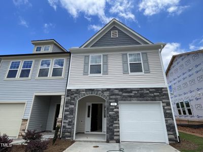 New construction Townhouse house 31 Double Run Trail, Clayton, NC 27527 - photo 0