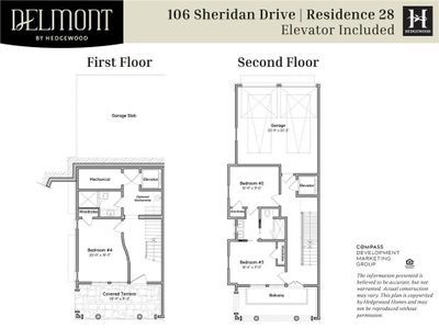 New construction Townhouse house 106 Sheridan Drive, Atlanta, GA 30305 Plan: 28 - Elevator - photo 4 4