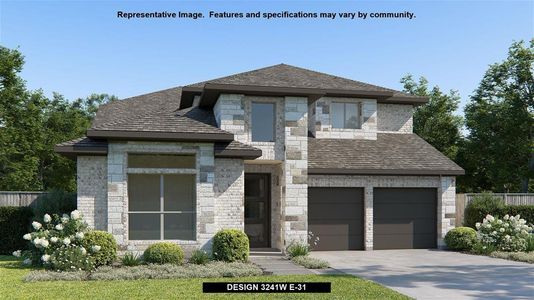 New construction Single-Family house 5327 Violet Ridge Drive, Richmond, TX 77469 Design 3241W- photo 0 0