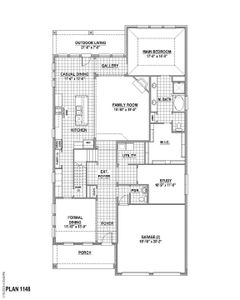 New construction Single-Family house 4814 Impression Lane, Celina, TX 75078 Plan 1148- photo 1 1