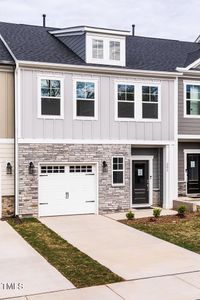 New construction Townhouse house 206 Sweetbay Tree Drive, Wendell, NC 27591 Sage- photo 0