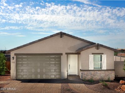 New construction Single-Family house 3563 E Jasmine Way, San Tan Valley, AZ 85143 Leslie- photo 0