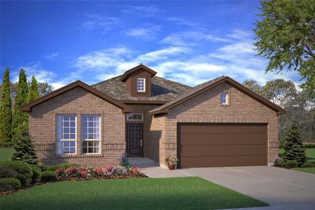 New construction Single-Family house 100 Roundstone Road, Fort Worth, TX 76052 Portales- photo 0