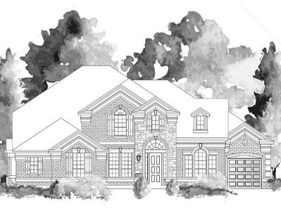 New construction Single-Family house Grand Lantana - 3 Car Garage, 2804 Fountain Park Drive, Celina, TX 75009 - photo