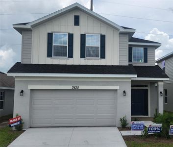 New construction Single-Family house 3630 Sagefield Drive, Harmony, FL 34773 - photo 0