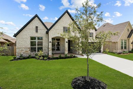 New construction Single-Family house 32336 Noble Creek Drive, Conroe, TX 77385 The Bluffwood- photo 0