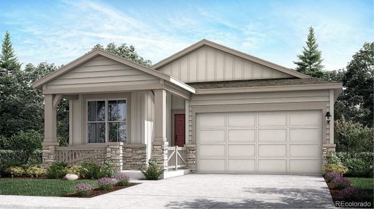 New construction Single-Family house 39602 Penn Road, Elizabeth, CO 80107 Snowmass- photo 0