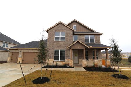 New construction Single-Family house 817 Marietta Street, Leander, TX 78641 San Marcos - Classic Series- photo 0
