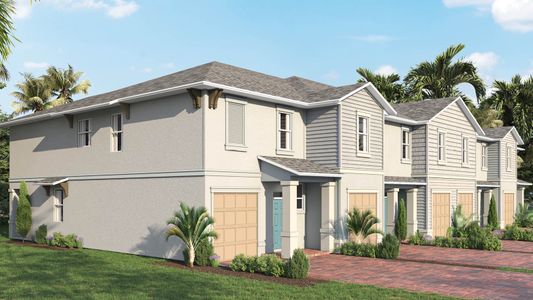 New construction Townhouse house 12930 Forli Way, Port Saint Lucie, FL 34987 - photo 0