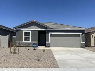 New construction Single-Family house 47690 W Mellen Lane, Maricopa, AZ 85139 Prism- photo 0