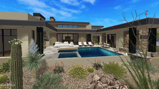 New construction Single-Family house 10023 E Filaree Lane, Scottsdale, AZ 85262 - photo 2 2
