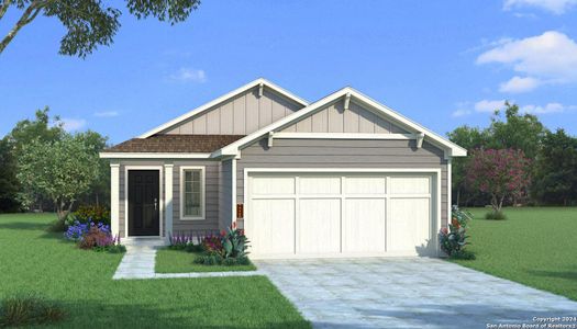 New construction Single-Family house 8579 Redhawk Loop, San Antonio, TX 78222 Harris P- photo 0 0