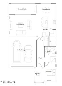 New construction Single-Family house 38485 N Front Runner Lane, San Tan Valley, AZ 85140 - photo 1 1