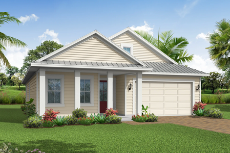 New construction Single-Family house 57 Oak Heights Court, Saint Augustine Shores, FL 32092 - photo 0 0