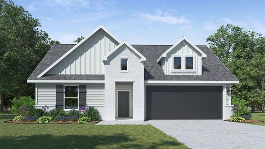 New construction Single-Family house 404 Siltstone Way, Marble Falls, TX 78654 The Kingston- photo 0