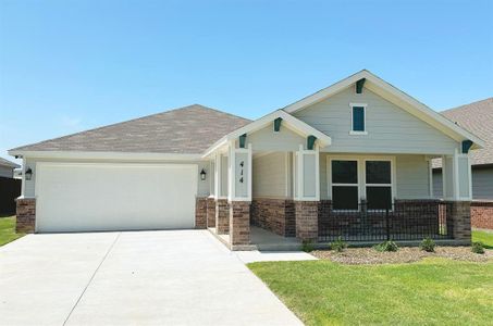 New construction Single-Family house 414 Rose Avenue, Cleburne, TX 76033 The 1,763- photo 0 0