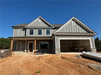 New construction Single-Family house 1189 Red Oak Boulevard, Loganville, GA 30052 The Hayden - photo 0