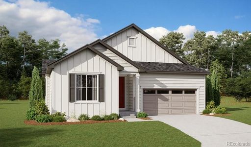 New construction Single-Family house 9166 Truckee Court, Commerce City, CO 80022 Agate- photo 0 0