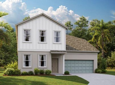 New construction Single-Family house 1366 Sterling Pointe Drive, Deltona, FL 32725 Tuttle Homeplan- photo 0 0