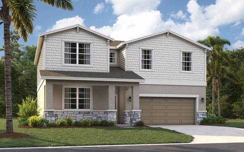 New construction Single-Family house 3724 Dusty Miller Place, Haines City, FL 33844 - photo 0