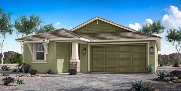 New construction Single-Family house Jade, 43432 N Hinoki St, Queen Creek, AZ 85140 - photo