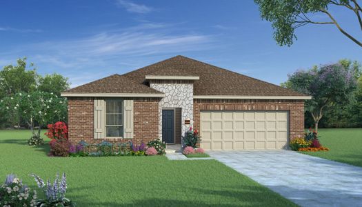 New construction Single-Family house 4048 Colony River Rock Boulevard, Pinehurst, TX 77362 Concord II H- photo 6 6