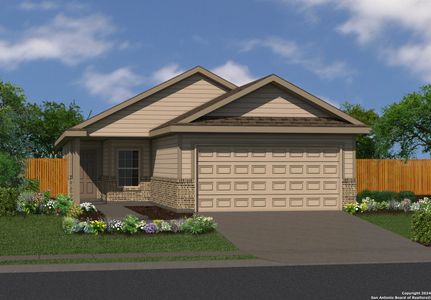 New construction Single-Family house 2633 Bloomsbury Street, New Braunfels, TX 78130 Alpine- photo 20 20