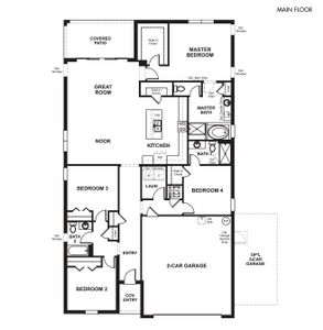 New construction Single-Family house 40535 W Wade Dr, Maricopa, AZ 85138 Slate- photo 1 1