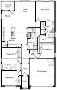New construction Single-Family house 1200 Southwark Drive, Fort Worth, TX 76247 SANTA FE- photo 31 31