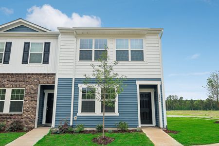 New construction Townhouse house 2008 Glen Crossing Drive, Durham, NC 27704 Celestial- photo 0