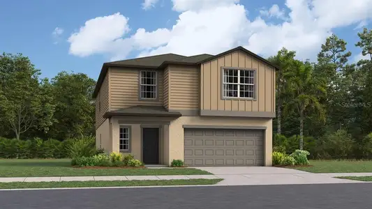 New construction Single-Family house 2107 Victorious Falls Avenue, Plant City, FL 33563 - photo 0