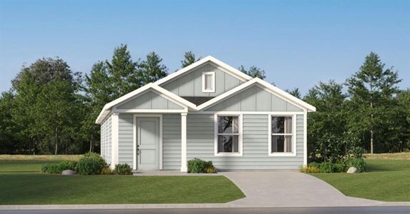 New construction Single-Family house 693 Soapstone Pass, San Marcos, TX 78666 - photo 0