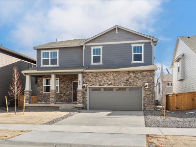 New construction Single-Family house 6011 Sugarloaf Street, Brighton, CO 80601 - photo 0