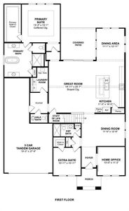 New construction Single-Family house 1411 Potenza Road, Fate, TX 75087 Mykonos- photo 1 1