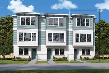 New construction Townhouse house 2145 1St Ave N, St. Petersburg, FL 33713 The Carsten II- photo 1 1