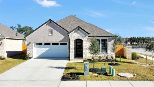 New construction Single-Family house 2301 Magnolia Hill Drive, Leander, TX 78641 The Salinger- photo 0