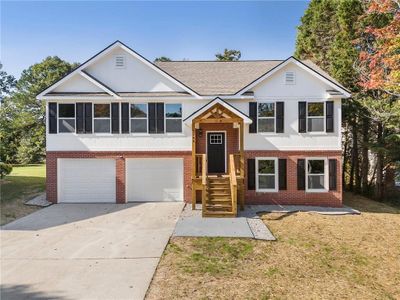 New construction Single-Family house 3746 Lockerbie Lane, Powder Springs, GA 30127 - photo 0