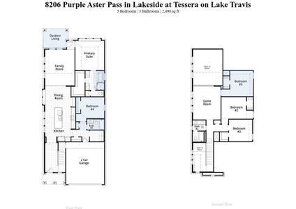 New construction Single-Family house 8206 Purple Aster Pass, Lago Vista, TX 78645 Everett Plan- photo 21 21