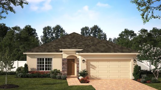 Selby Stone Elevation 1 | Landsea Homes | Florida