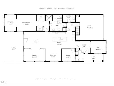 720 SHELL BANK - floor plan-for MLS pics