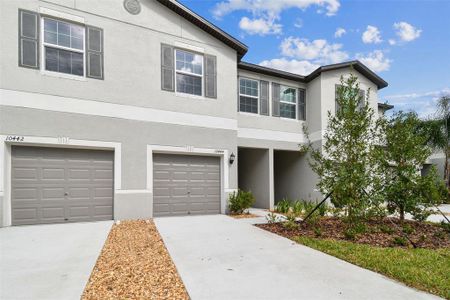 New construction Townhouse house 10444 Shady Preserve Drive, Riverview, FL 33578 - photo 1 1