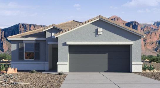 New construction Single-Family house 35342 N Breezy Lane, San Tan Valley, AZ 85140 - photo 0