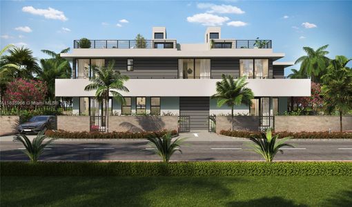 New construction Townhouse house 3290 Shipping Ave, Unit A, Miami, FL 33133 - photo 0